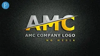 How to Make AMC Company Logo Design on Android (Pixellab Tutorial)