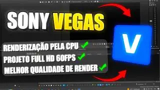 SONY VEGAS: As Melhores CONFIGURAÇÕES de Render para YouTube e TikTok em 2026