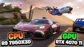 AMD Ryzen 9 7950X3D + RTX 4070 Ti: Forza Horizon 5 | 1440p |