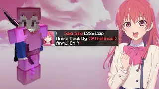 Saki Saki [32x] - Minecraft Anime Texture Pack 1.8.9
