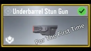Using The Underbarrel Stun Gun For The First Time But I Also Have A 3 Finger Hud