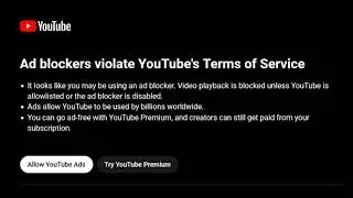 YouTube is getting worse for Adblock users…
