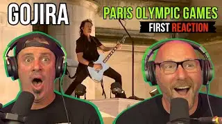 GOJIRA Olympic performance | REACTION | THIS IS EPIC!