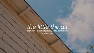 the little things - short film :: shot on bmpcc4k Gen 5 Film