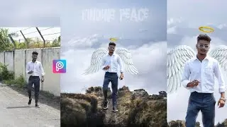 Wings Photo Editing In Picsart Tutorial - Step By Step - New Editing World