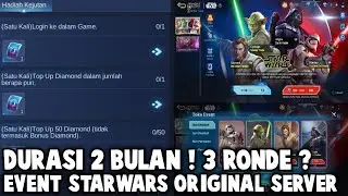 GILA, DURASI EVENT STARWARS 2 BULAN ! RONDE 3 IS REAL ? DI JAMIN PANEN SKIN, BOCORAN JUMLAH TOKEN !!