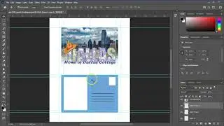 Design the back of a Post Card