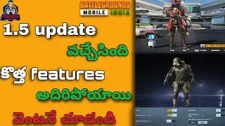 Bgmi New Update | 1.5 update |Battlegrounds mobile india |