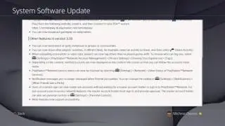 PlayStation 4 3.50 System Software Update What's Inside
