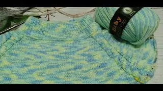 Pullover knitted TENDERNESS (beginning)