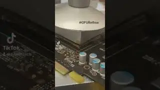 #gpureflow #reballing 🇱🇰 #gpu #gpurepair #vga #chiprepair #graphicscard #lka