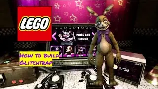 Lego how to build: glitchtrap 