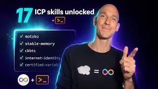 DFINITY Just Dropped 17 AI Skills for Building on ICP — One Prompt Install (Claude Code Walkthrough)