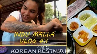 KOREAN FOOD IN NEPAL - Indu Malla Vlog #3