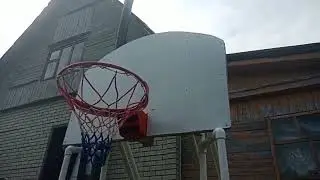 Баскетбольная стойка из полипропиленовых труб результат