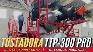 Coffee Roaster | TTP-300 PRO | Torrefacto Coffee Roaster Machine | Industrial Machine | Innoenvas ✅