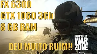JÁ ERA! AMD FX 6300 E 8 GB DE RAM NÃO DAR MAIS! - WARZONE
