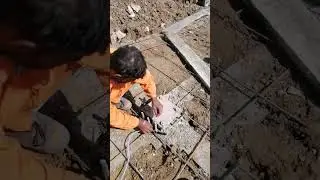 pipe water levelling of base plates, #civilengineering #steelstructure #site