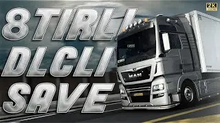 ⚪ +8 TIRLI FULL KODLU DLC'Lİ SAVE | JET İÇİN SABIRSIZLANACAKSIN!🔥|⚪Ets2 • 1.48+ Dlc'li Save #16