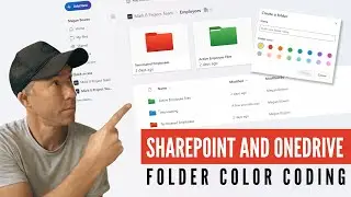 SharePoint and OneDrive Folder Color Coding