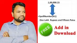 Nepali Style Spell Number function in MS Excel | Free download Add In | Lekhaapal
