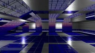 Space Frontiers pre-alpha 1st person dynamic- gridmap and lights showcase [4K][Bevy Engine]
