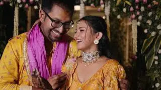 Best wedding highlight of 2023 - 2024 . Ritika and Abhishek's wedding highlight video