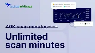 Tactical Arbitrage Pricing Update: New Pro Plan & Unlimited Scan Minutes!