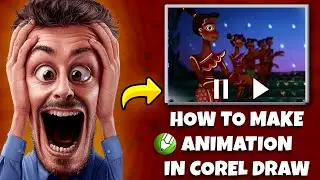 How to make animation in Corel draw