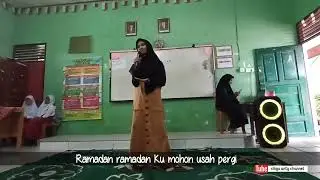 NYANYIAN LAGU RAMADHAN OLEH NATASYA SISWA KELAS 5.A SDN 01 TELAGA SAM SAM