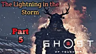 Ghost of Tsushima Director's cut gameplay part 5 | Iki island | mission: The Lightning In the Storm