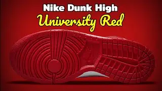 Nike Dunk High UNIVERSITY RED
