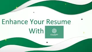 Enhance Your Resume With CHATGPT #trending #youtubevideo #chatgpt #education #viral