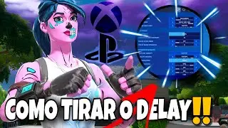 COMO REMOVER O INPUT DELAY DO CONSOLE *0 INPUT LAG* (Xbox/PS4) - Fortnite