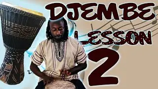 How to play African Drum (Djembe Tutorial Two)