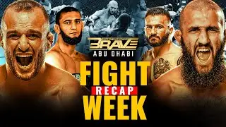 🔴FIGHT WEEK RECAP | BRAVE CF 27 Abu Dhabi | FULL MMA EVENT RELIVE!