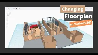 How to design a floor plan in TinkerCAD