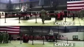 52nd Fighter Wing Weapons Load Competition Timelapse