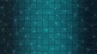 New Technology Background || Network Connection || Futuristic || Geometric || loops