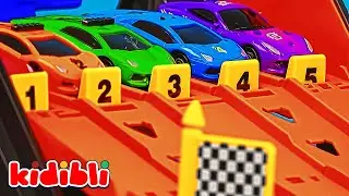 Hot Wheels Yarış Pistinde 🏎️ Hızlı Oyuncak Arabalar 🚦 Hangi Araba Kazanacak? | Kidibli