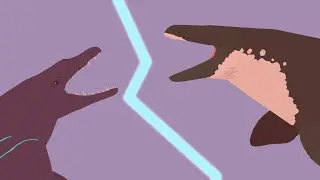 Basilosaurus VS Mosasaurus