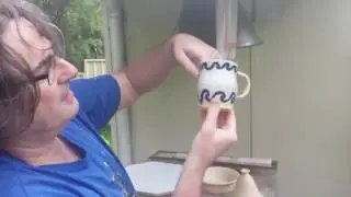 Kiln Opening: Earthenware glaze firing