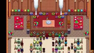 Ridgeside Village Log Cabin Hotel Birthday Party | Stardew Valley