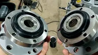 Lotus Esprit rear wheel bearing removal and replacement