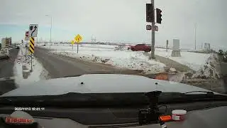 Wrong Way Driver Dashcam
