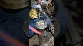 Making a brass hanging ring 