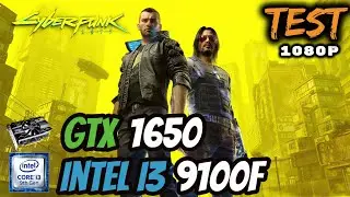 Cyberpunk 2077 | Gtx 1650 + Intel i3 9100f + 16gb RAM | 1080p