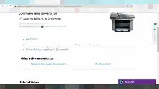 HP LaserJet 3030 Driver Download Windows 11
