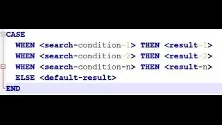 SQL CASE Statement