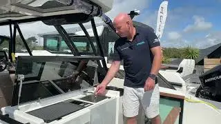 Saxdor 270 GTO NEW options explained walk-through with idealboat.com